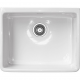 Fregadero sobre encimera FRANKE. BAK 710-55 BLANCO FREG. BELFAST. 130.0085.739. Una cubeta. acabado sintético. Para mueble de 60